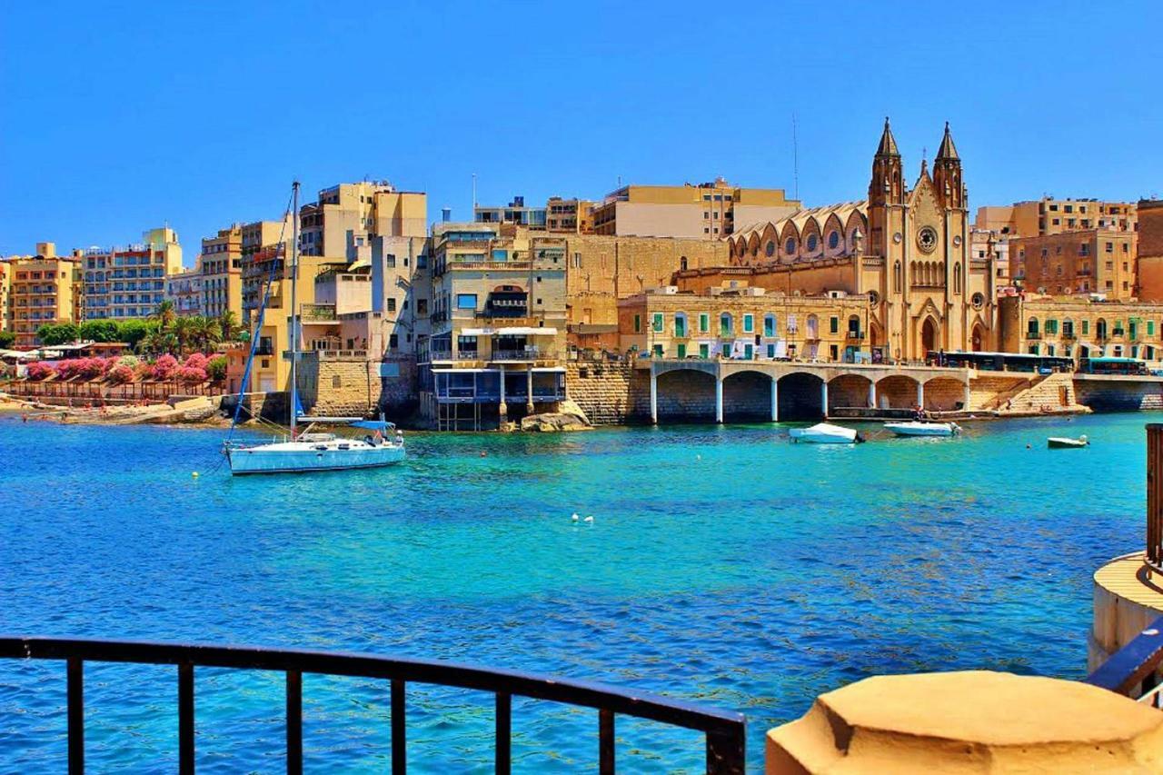 Stylish 3Br Apartment, Fantastic Location In Sliema Bagian luar foto